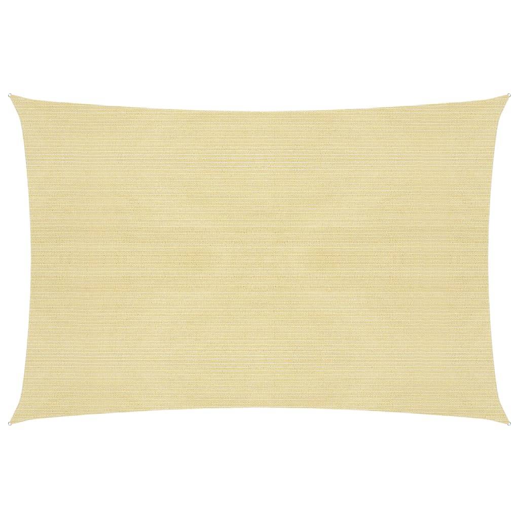 Helloshop26 - Parasol en pehd rectangulaire 4 x 6 m beige - Image 2