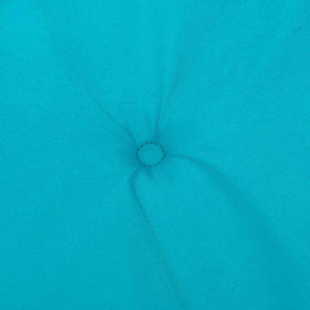 PANGIVO - Coussins de chaise à dossier bas polyester turquoise 100 x 50 x 4 cm, poids:2.9kg - PANGIVO - Image 8