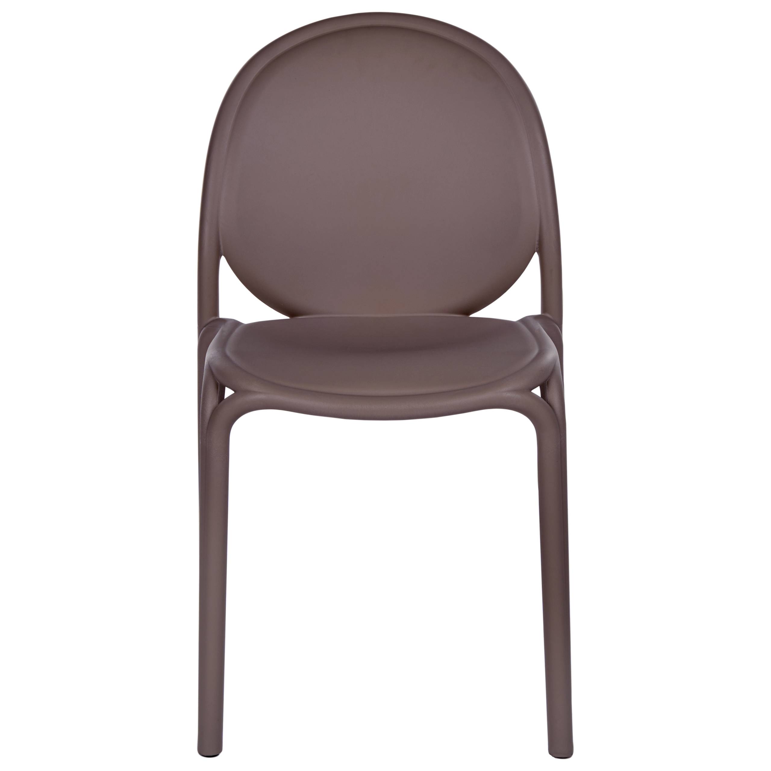 Beliani - Chaise de salle à manger Polypropylène Marron BRUGNELLO - 44x47x80- Beliani - Image 5