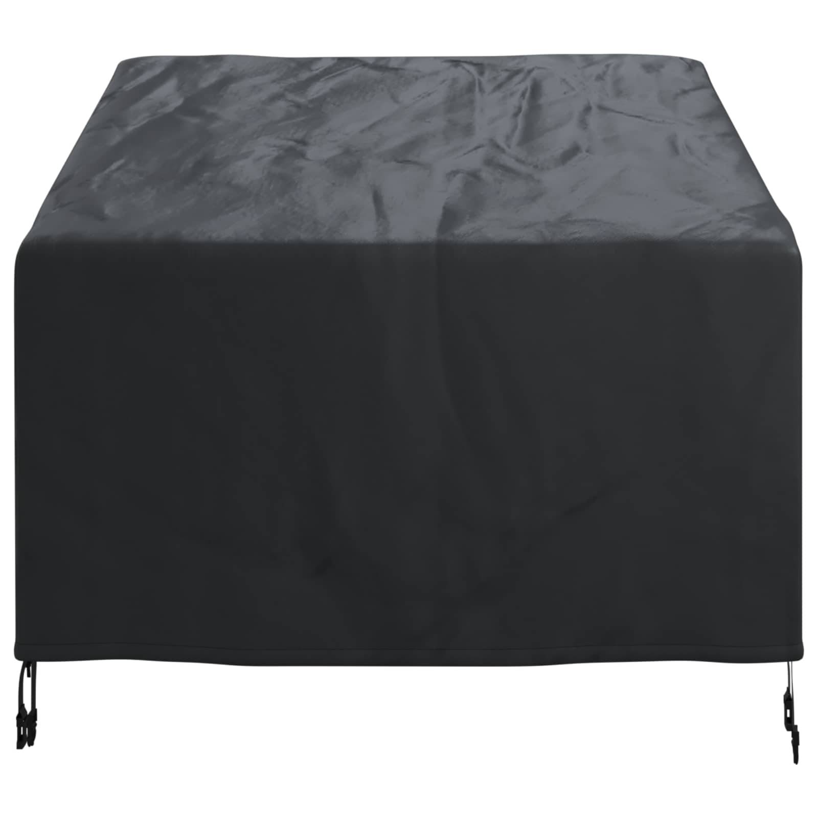 PANGIVO - Housse de chaise de jardin tissu Oxford 210D noir 96 x 79 x 74 cm - PANGIVO - Image 5