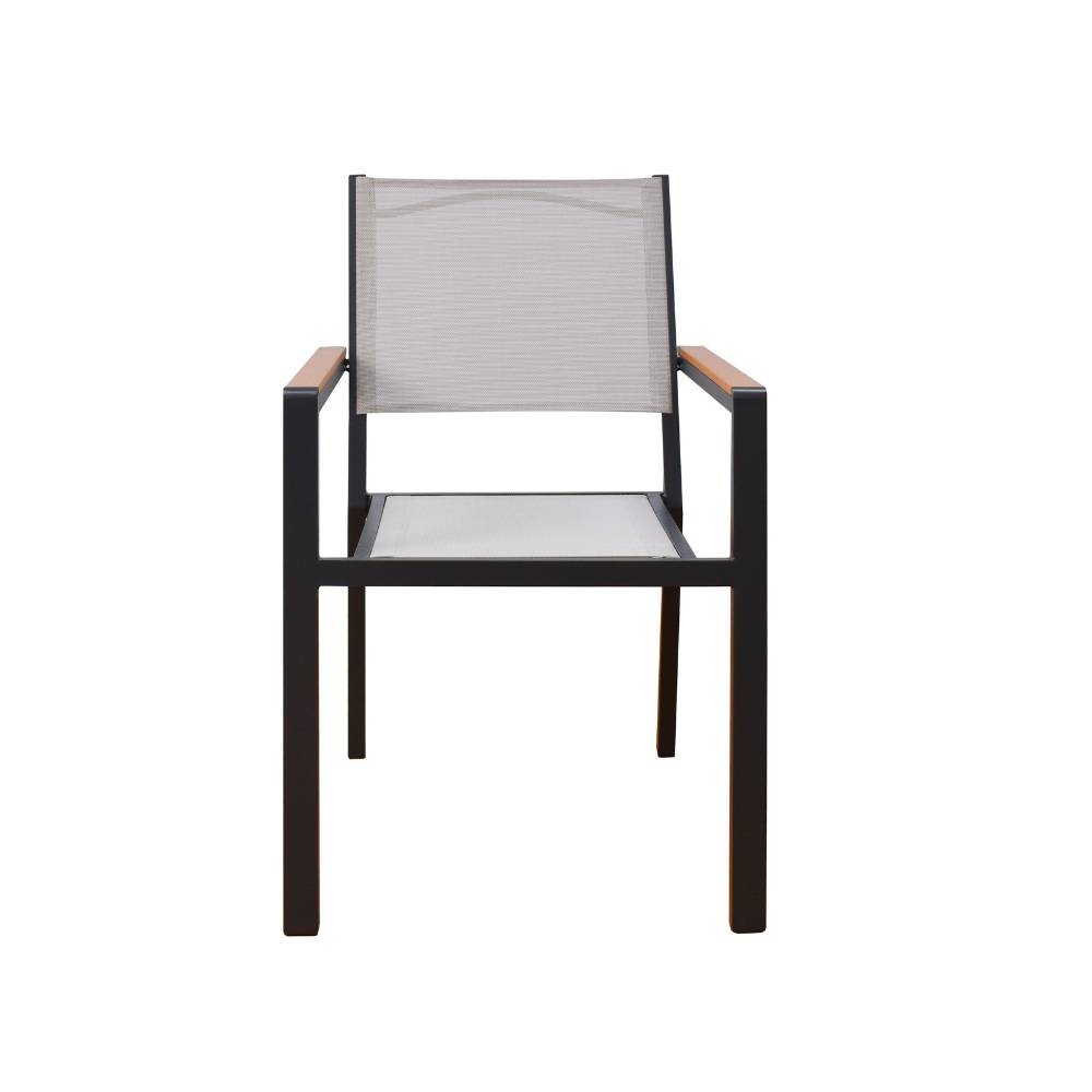 Home Deluxe - Chaise de jardin empilable HOME DELUXE SEDIA - lot de 9 - Image 6