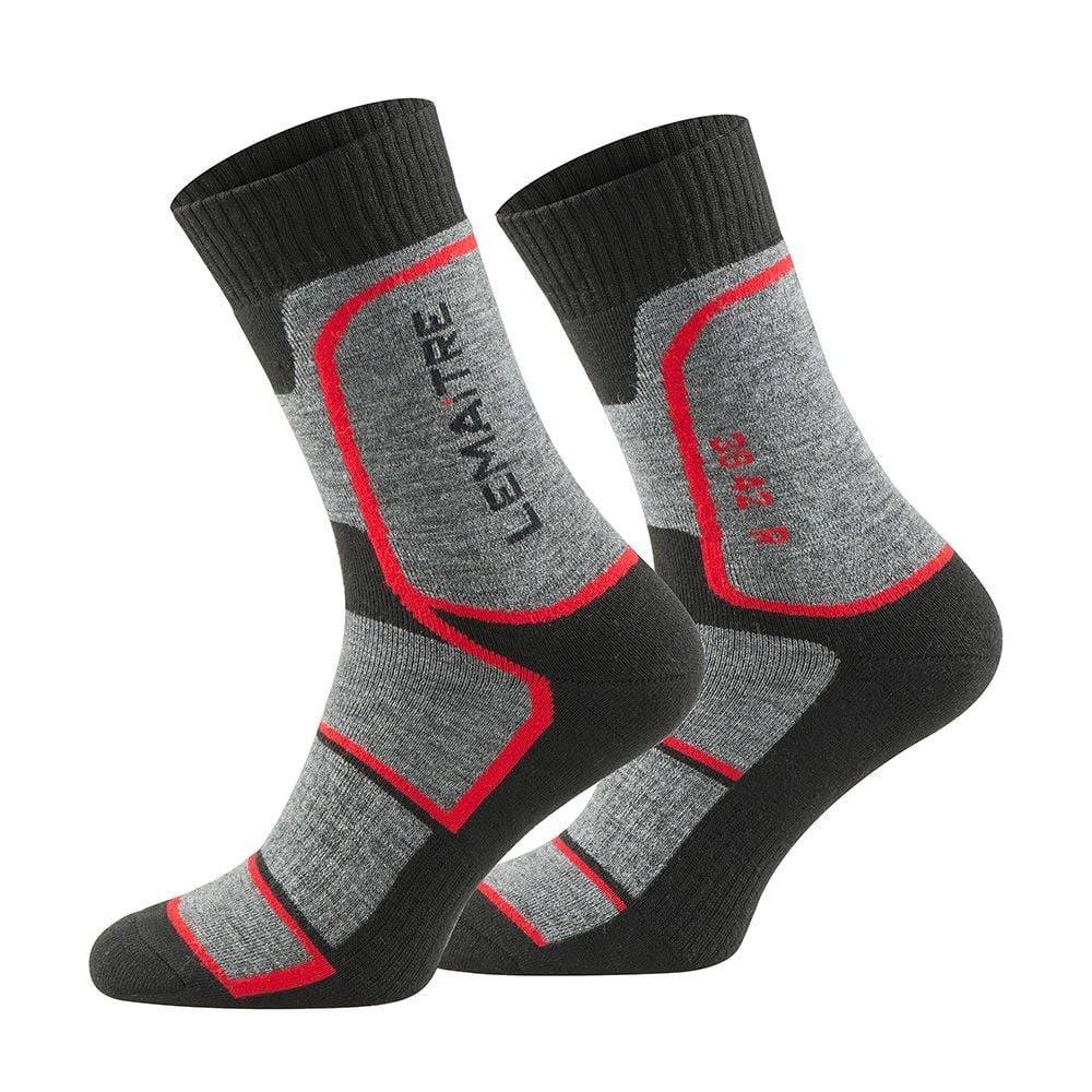 Lemaitre - Chaussette de travail hiver Lemaitre Lemat Gris 40-42