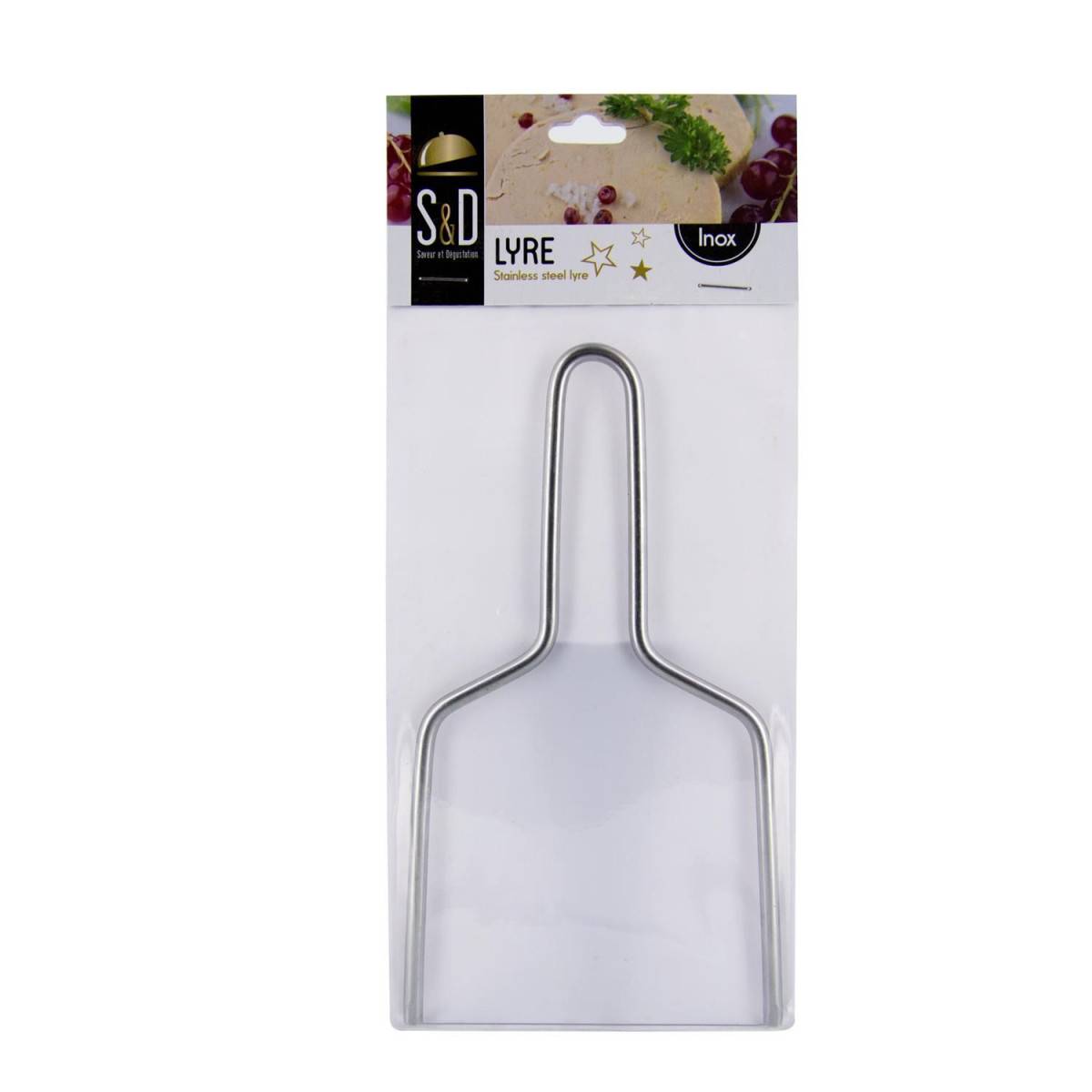 Cook Concept - Lyre en Inox "Foie Gras" 18cm Argent - Image 3
