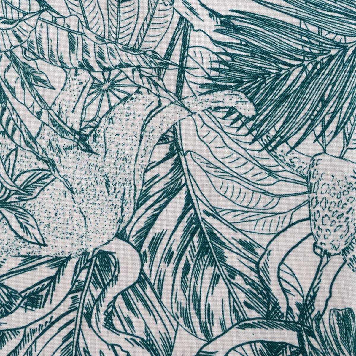 Atmosphera - Nappe anti-tache "Jungle" vert 140x240cm - Atmosphera Créateur d'intérieur - Image 4