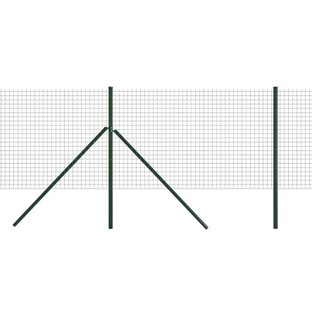 Kit complet 40 m de rouleaux grillage soudé PVC - Maille 50x50mm - Fil 3mm - Hauteur 1,20 m - Image 7