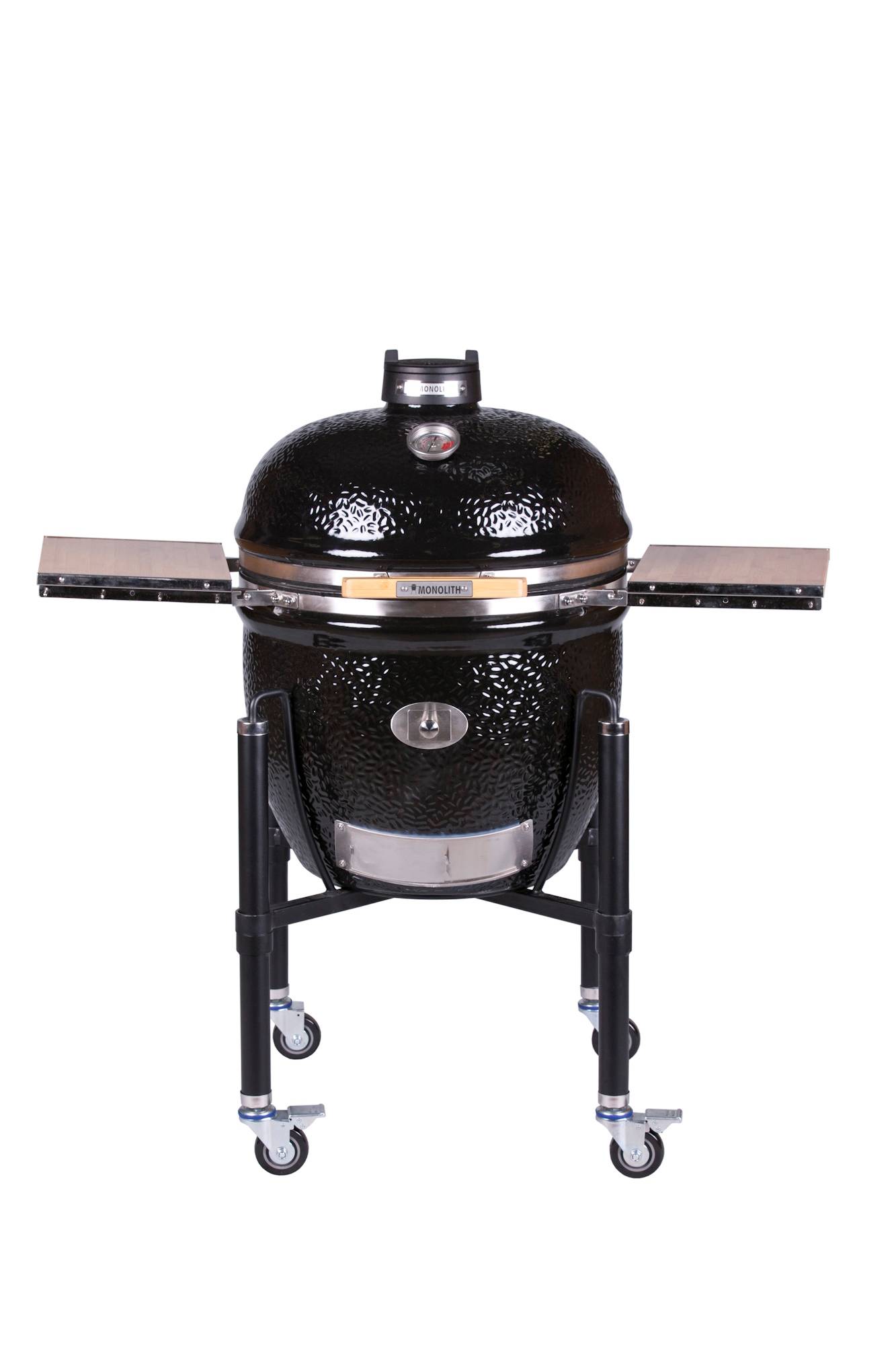 Kamado Monolith CLASSIC Noir ProSerie 2.0 + Chariot - Image 1