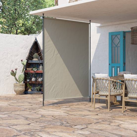 Store vertical aluminium sable 200 x 3.8 x 305 cm - PANGIVO - Image 4