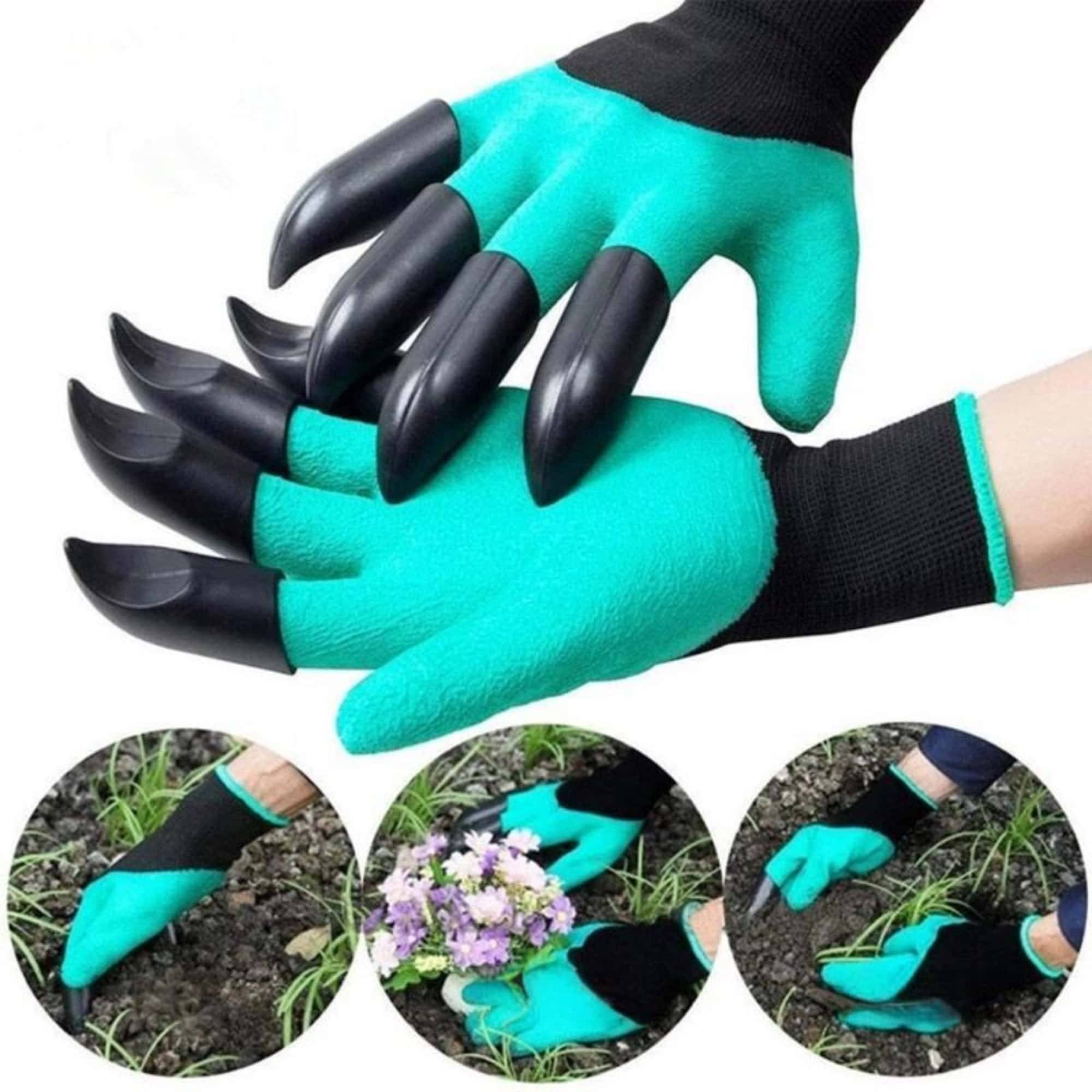 DtopbuyAge - Gants de Jardin Étanches avec Griffes pour Creuser Planter Cadeau Homme Femme Paire de Gants Jardinage DtopbuyAge - Image 5