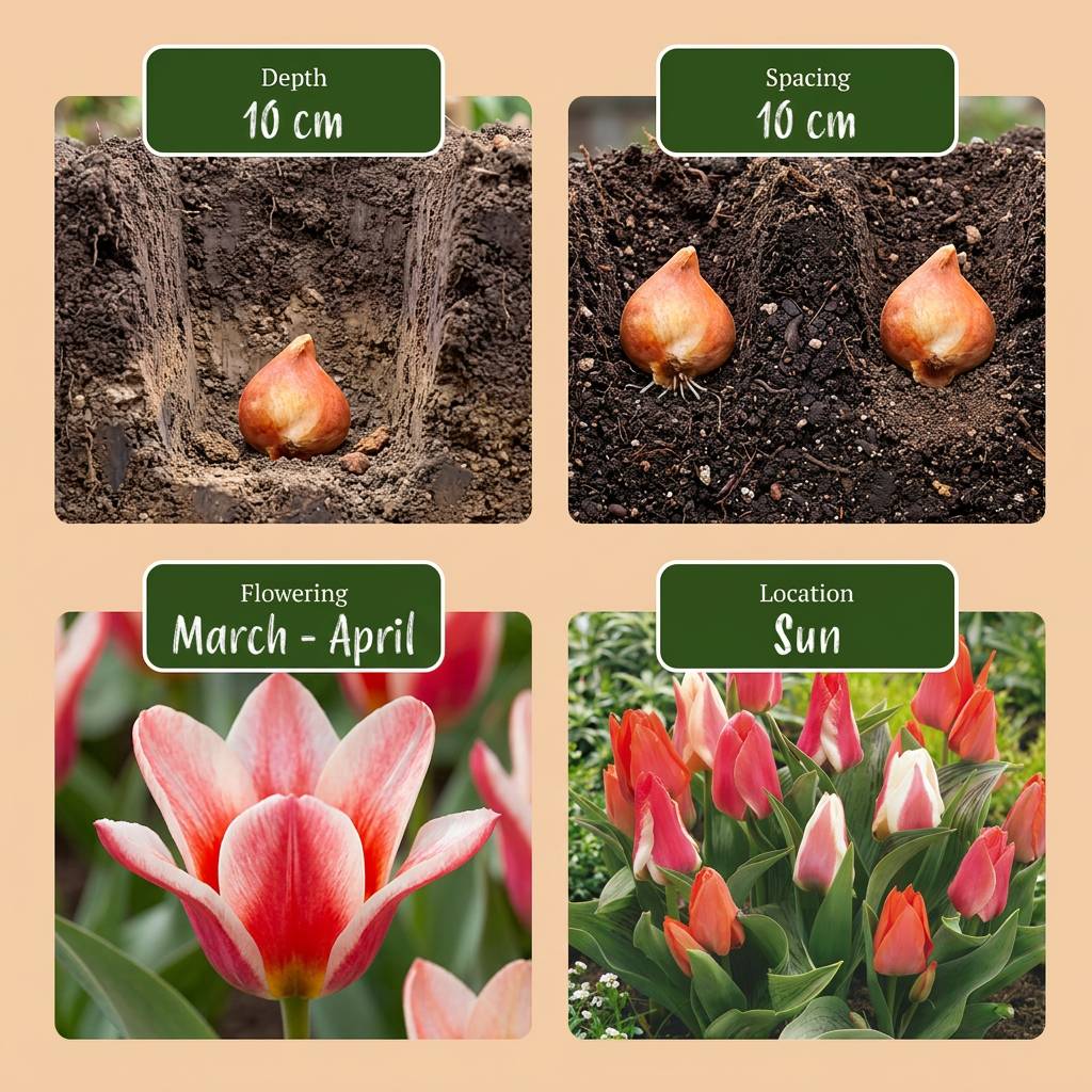 La Green Touch - Tulipe de Greig en mélange - 15 bulbes - calibre 11/12 - Image 4