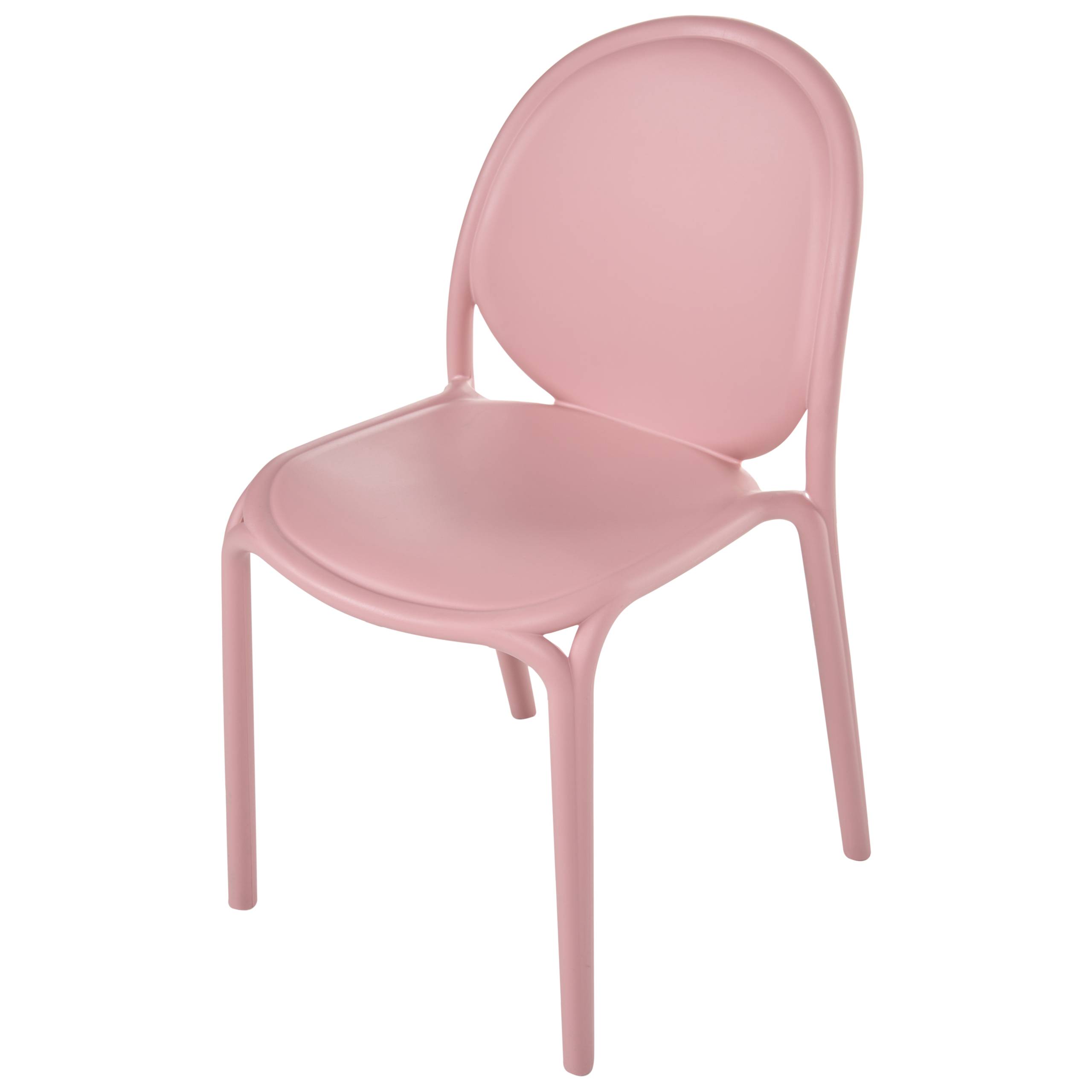 Beliani - Chaise de salle à manger Polypropylène Rose BRUGNELLO - 44x47x80- Beliani - Image 8