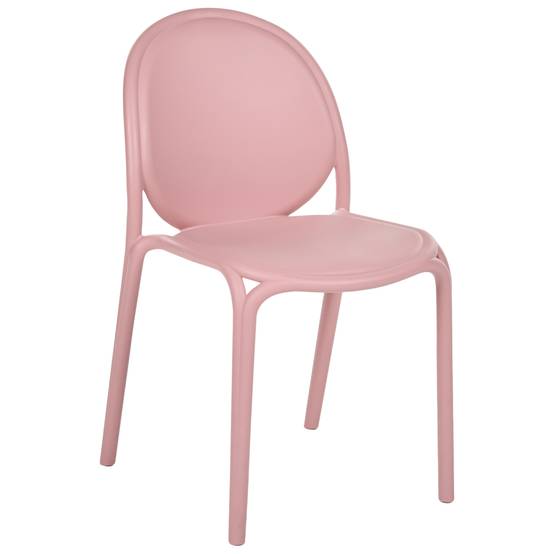 Beliani - Chaise de salle à manger Polypropylène Rose BRUGNELLO - 44x47x80- Beliani - Image 4