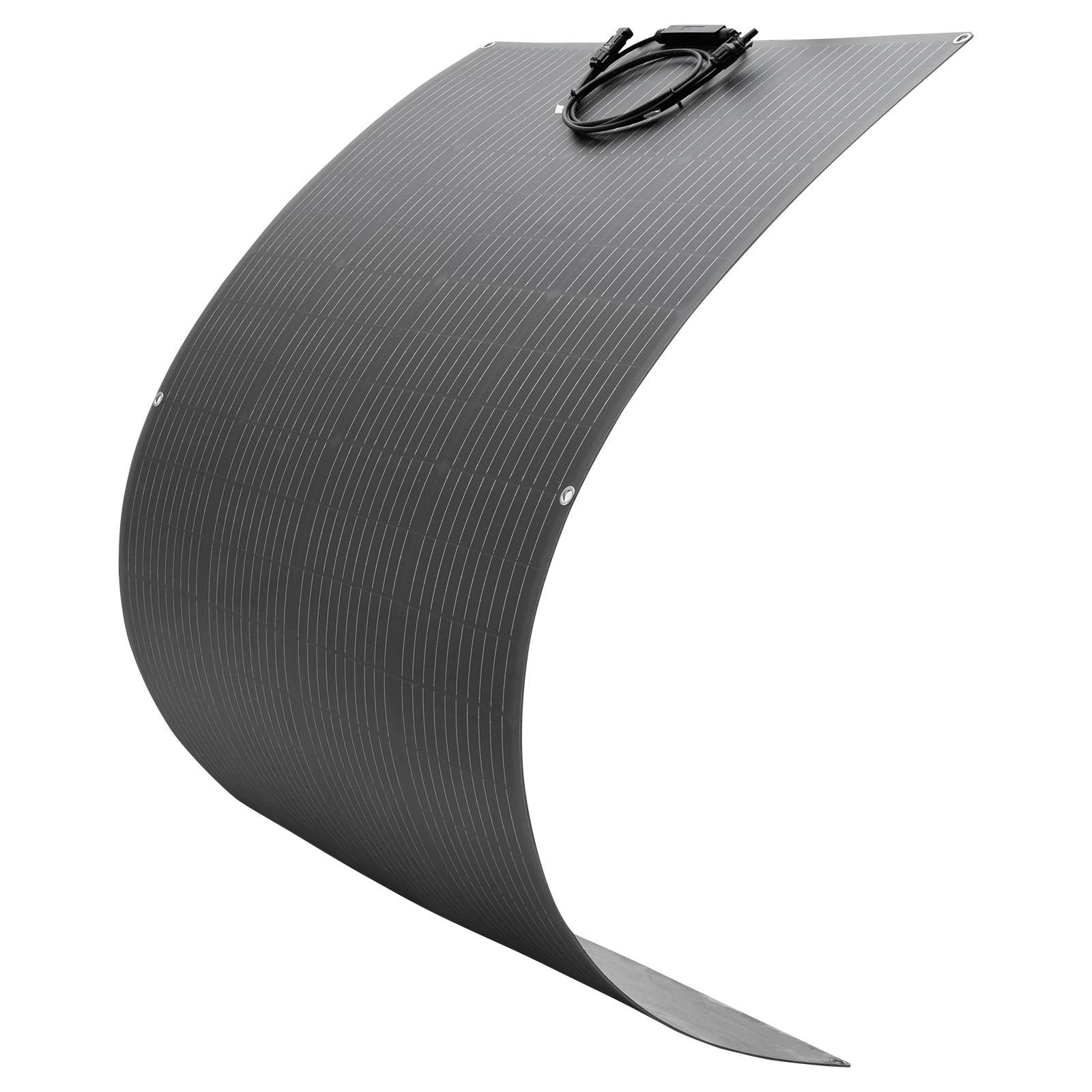 Vevor - VEVOR Panneau Solaire Monocristallin Semi Flexible 200 W Chargeur Hors Réseau