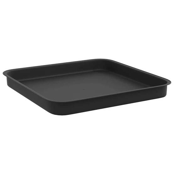 ComfortXL - Lot de 24 pots carrés plastique terrasse balcon drainage intégré 33x33x26cm noir - ComfortXL Outdoor Living - Image 7