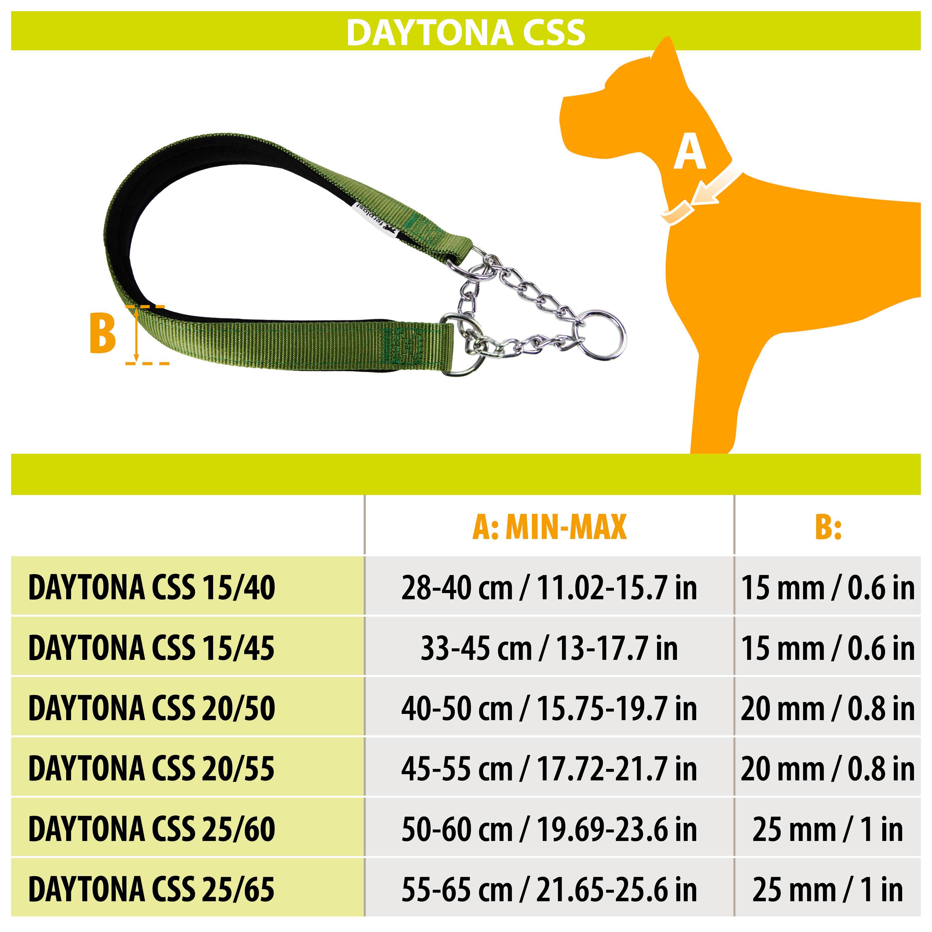 Ferplast - FERPLAST DAYTONA CSS collier semi-étrangleur chien nylon rembourrage moelleux couleurs - Image 2
