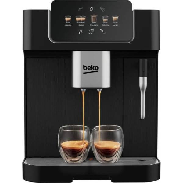 Beko - Machine a Cafe avec broyeur - BEKO - CEG7302B - 1350 W - 19 bars - Noir - Image 1