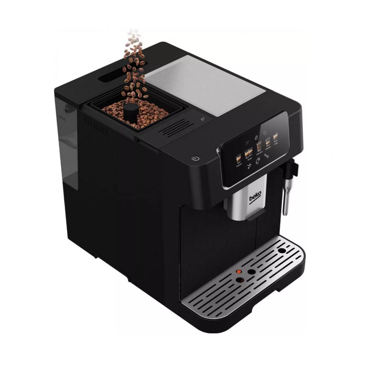 Beko - Machine a Cafe avec broyeur - BEKO - CEG7302B - 1350 W - 19 bars - Noir - Image 7