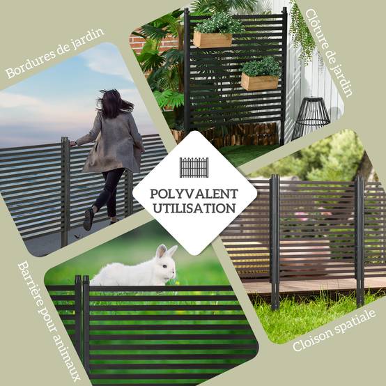 Serre de jardin tunnel HDPE culture potagère protection plantes 373cm vert - ComfortXL Outdoor Living - Image 7