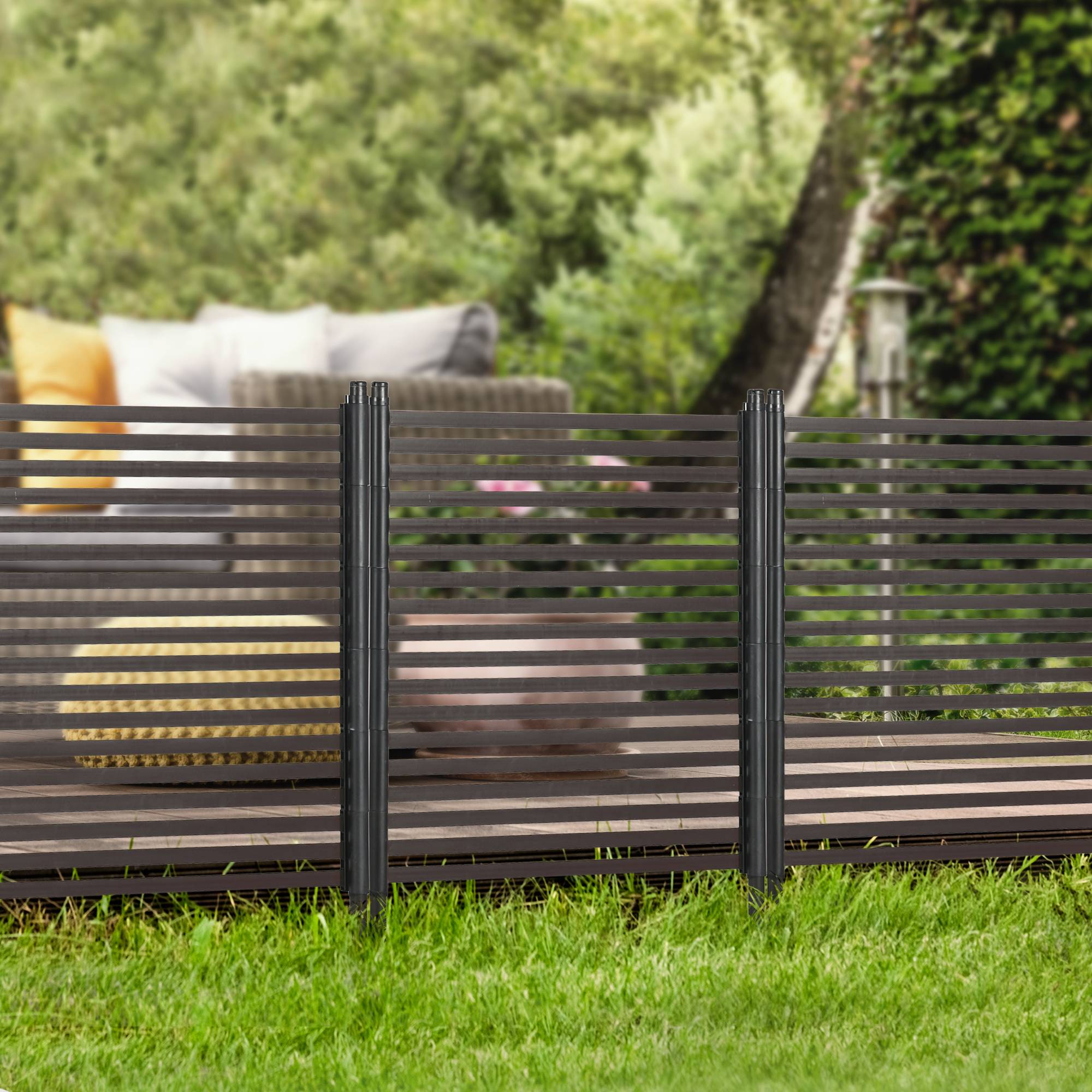 Serre de jardin tunnel HDPE culture potagère protection plantes 373cm vert - ComfortXL Outdoor Living - Image 10