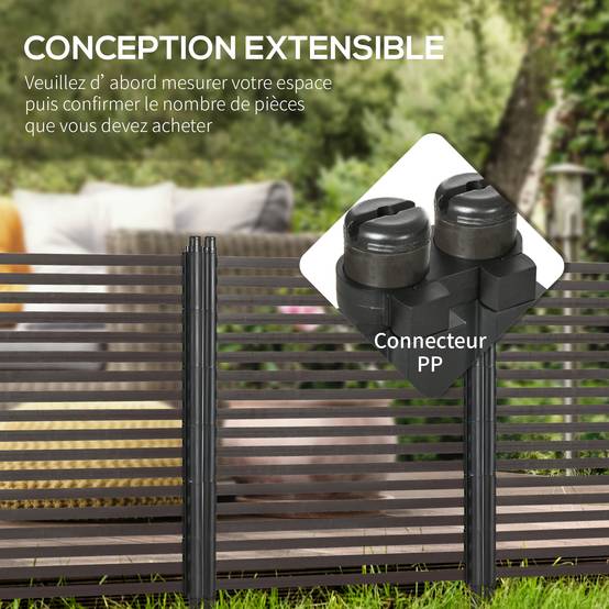 Serre de jardin tunnel HDPE culture potagère protection plantes 373cm vert - ComfortXL Outdoor Living - Image 6
