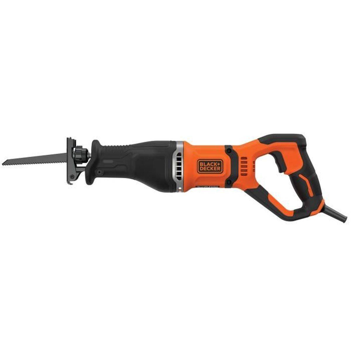 Black & Decker - Scie sabre électrique 750 W avec variateur 0-2800 crs/min, 2 lames et mallette - BLACK + DECKER - Image 2
