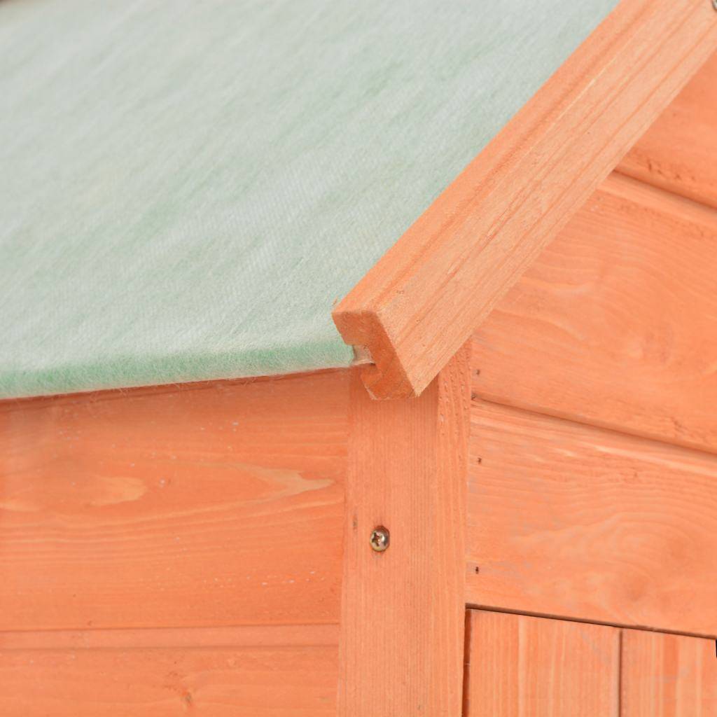 Vidaxl - Abri de jardin 71 x 60 x 213 cm Bois 0.5m² vidaXL 170649 - Image 5