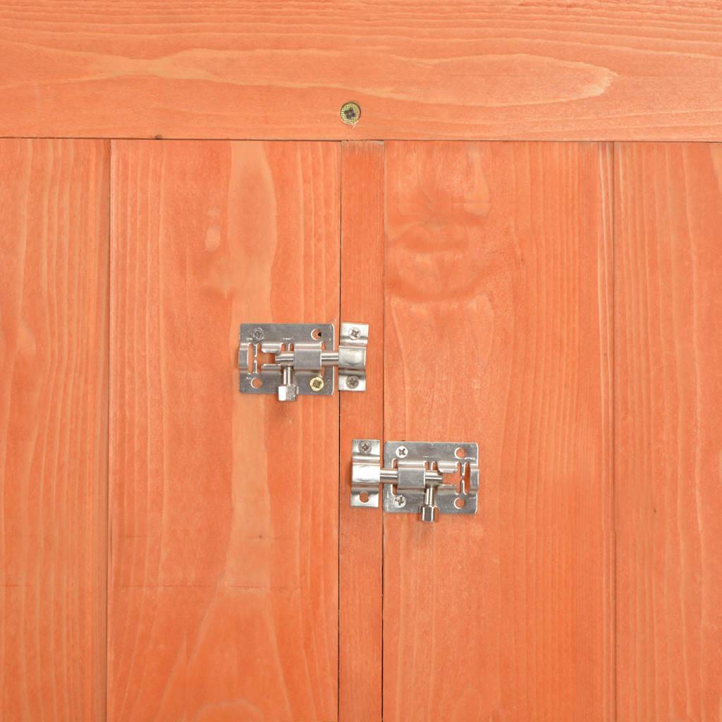 Vidaxl - Abri de jardin 71 x 60 x 213 cm Bois vidaXL 170649 - Image 4