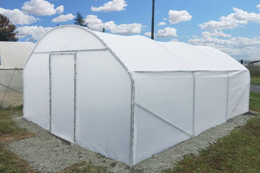 Serre de jardin Richelieu - 20m² - 2 portes avec bâche diffusante - Jardin Couvert - Image 1