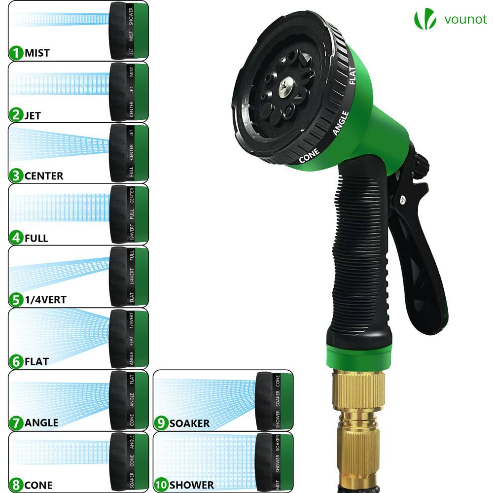 Tuyau d’Arrosage Extensible 45m Renforce avec Accessoires noir - Image 3