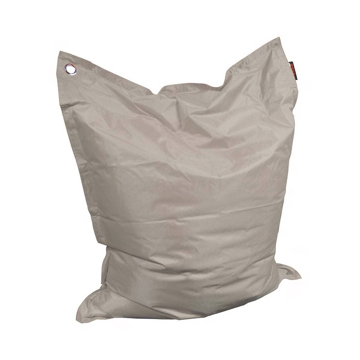 Jardindeco - Grand coussin uni Maxi Taupe - Image 1