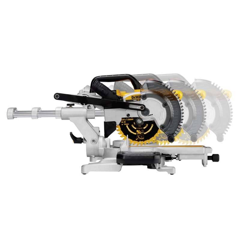 Scie à onglets radiale XR 18V 184mm - sans batterie ni chargeur - DCS365N - Dewalt - Image 4