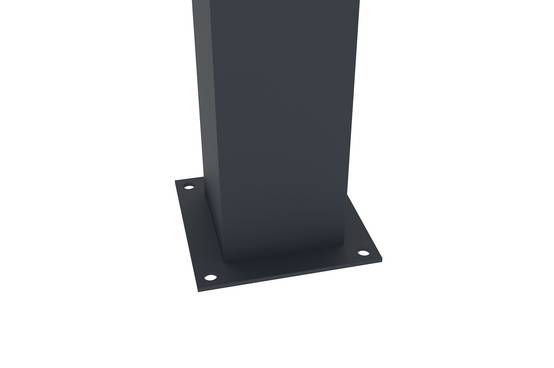 CASANOOV - Casanoov Lot de 2 clôtures aluminium VOGEL 1,9m H.170 cm Gris Anthracite - Image 8