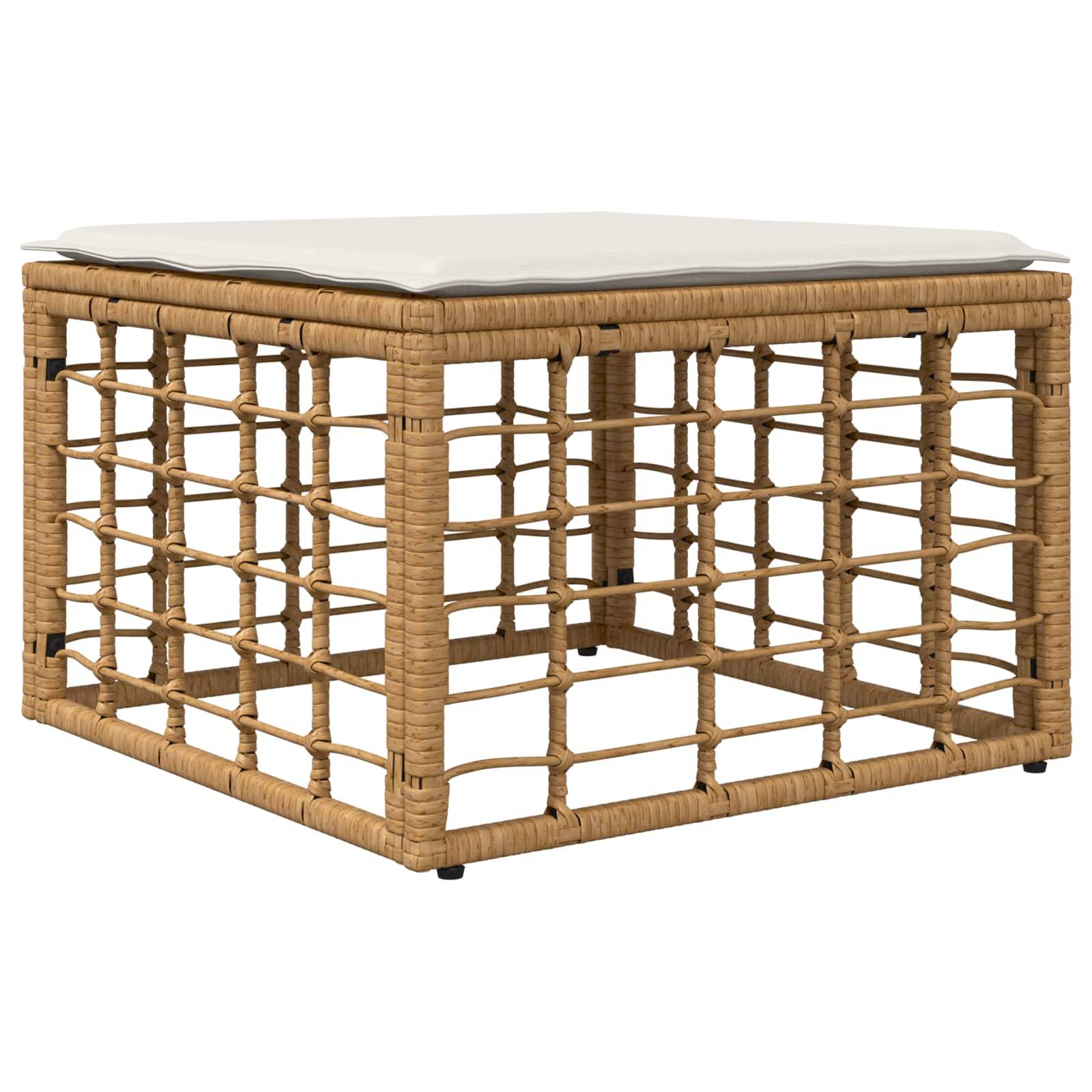 Vidaxl - Ensemble de canapés d'extérieur 4 place-Salons de jardin Naturel Polyester 935026 - Image 5