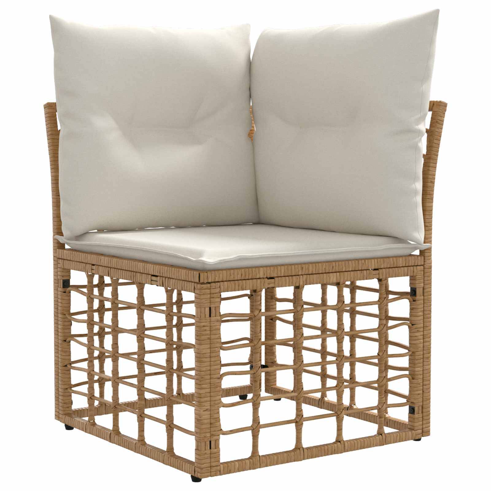 Vidaxl - Ensemble de canapés d'extérieur 4 place-Salons de jardin Naturel Polyester 935026 - Image 3