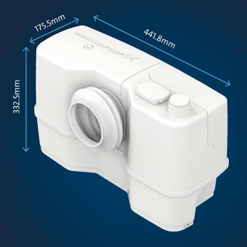 Grundfos Sololift2 WC-1 - Station de relevage pour eaux usées et WC - Image 2