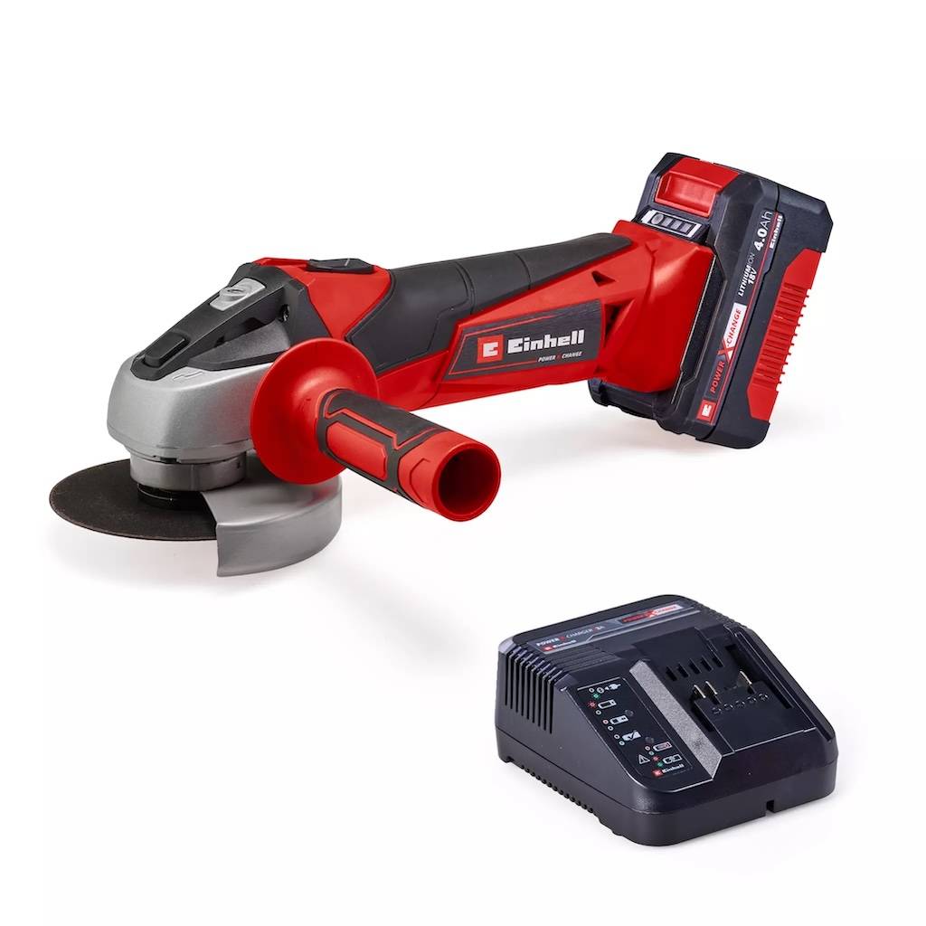Einhell - Meuleuse d’angle sans fil – TC-AG 18/115 Li (1x4.0Ah) – 18V – Ø115 mm Einhell - Image 1