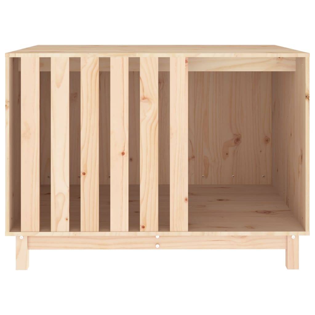 Vidaxl - Niche pour chien 100x70x72 cm Bois de pin massif vidaXL 822491 - Image 5