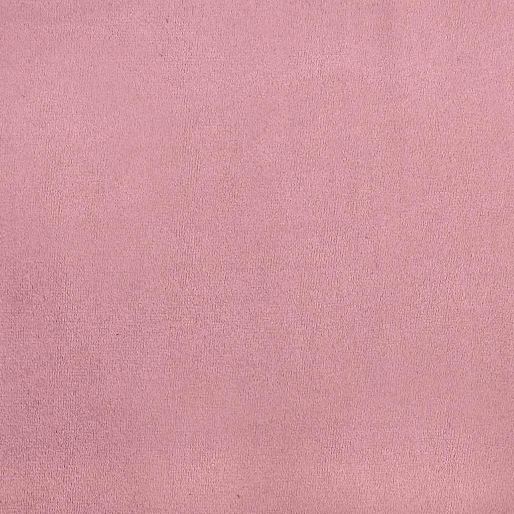 Maison Chic - Chaise longue | Transat | Bain de soleil de massage avec traversin rose velours - Image 9