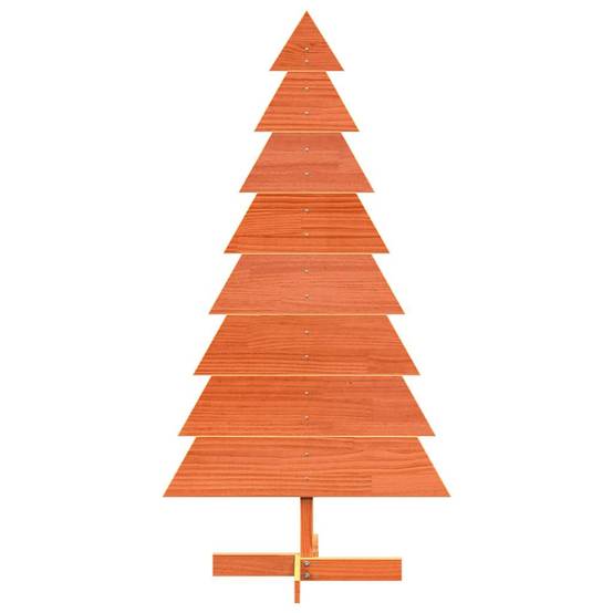 Maison Chic - Sapin de Noël | Arbre de Noël en bois pour décoration 150 cm bois de pin massif Maison Chic - Image 3