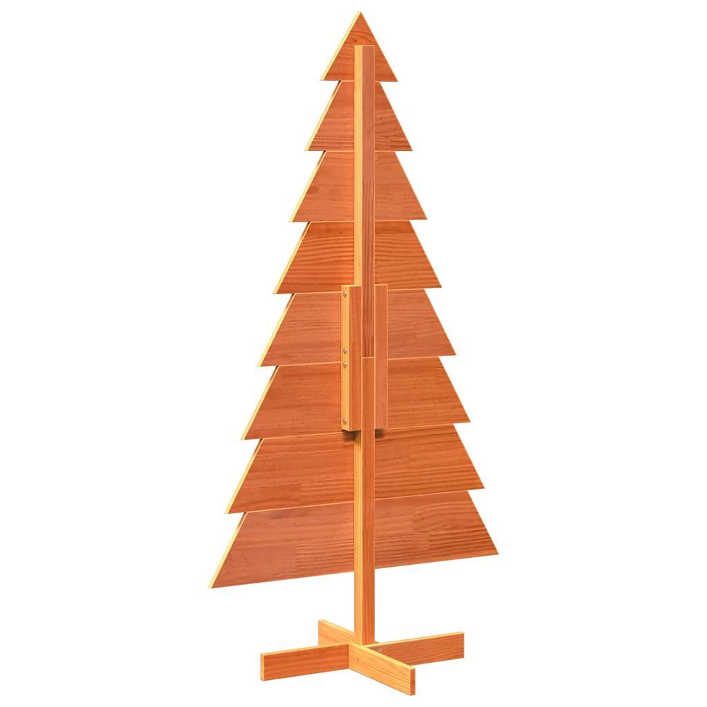 Maison Chic - Sapin de Noël | Arbre de Noël en bois pour décoration 150 cm bois de pin massif Maison Chic - Image 5
