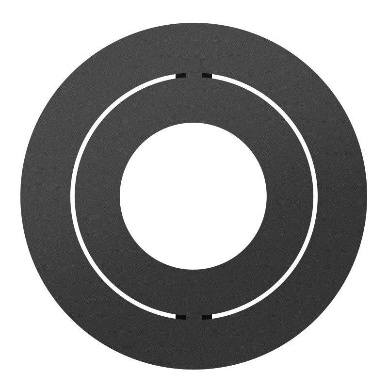 Solum - Collerette magnétique SOLUM TB102MB ronde noir mat pour Spot COMA Solum