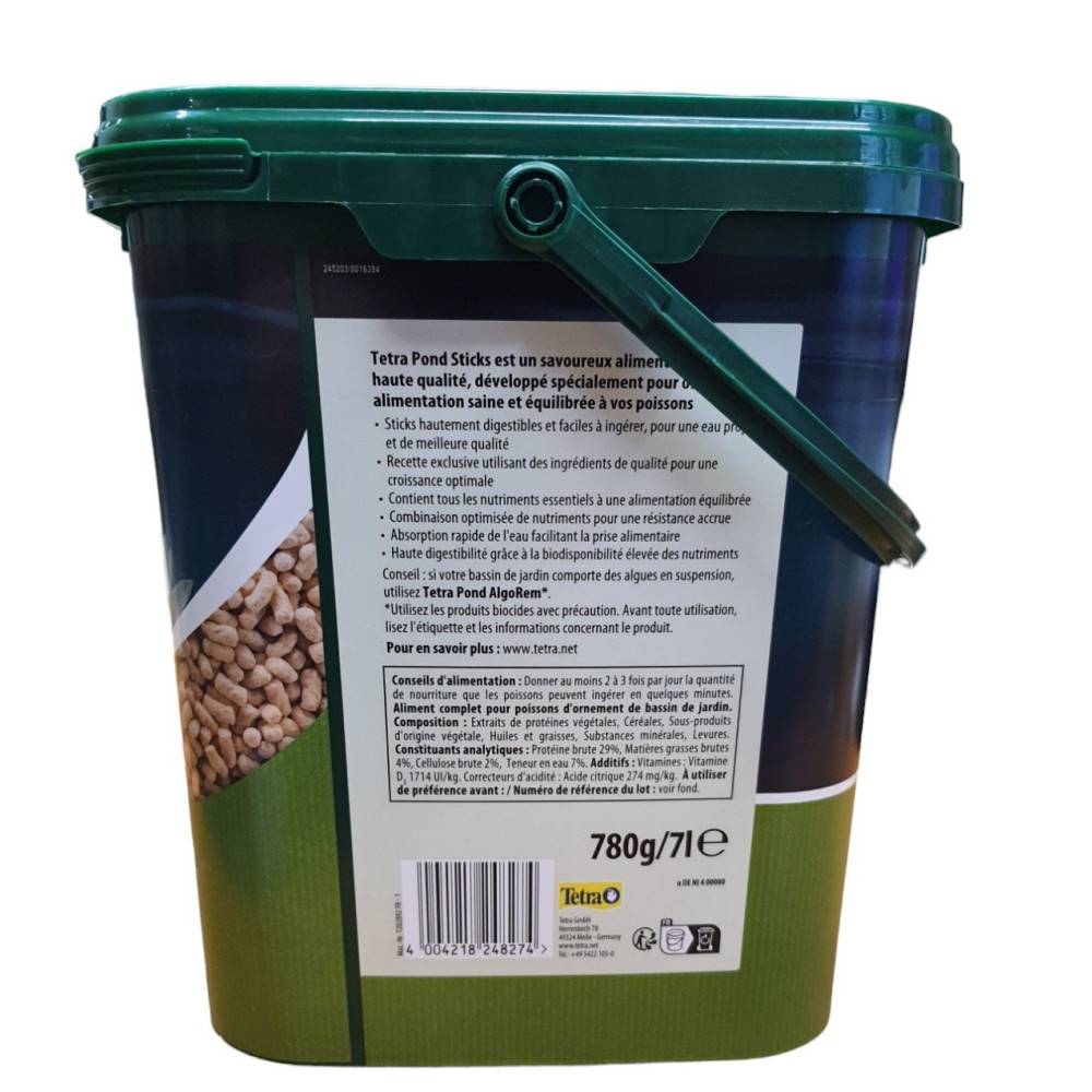 Tetra - Tetra - Pond Sticks seau de 7 litres 780 g TETRA pour poisson d'ornement de bassin de jardin - Image 3