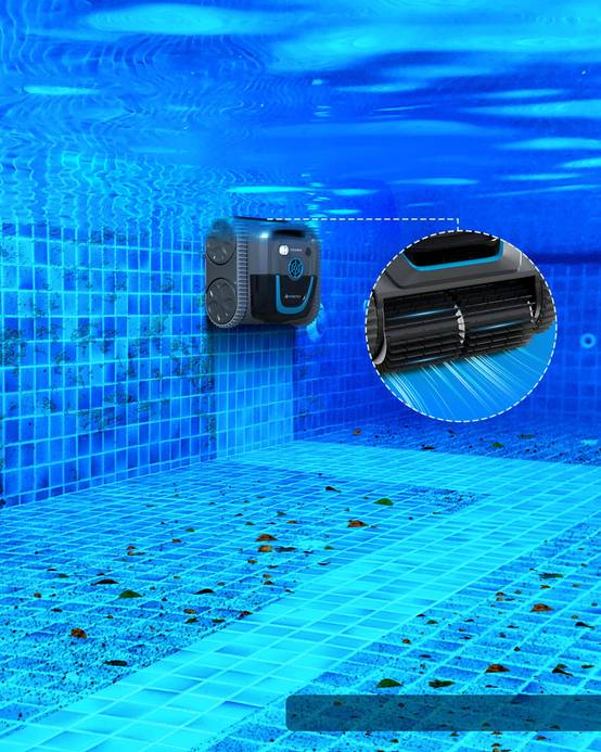 Robot Piscine Sans Fil Wybot S1 - Connecté, Autonome et Polyvalent pour un Nettoyage Complet - Image 5
