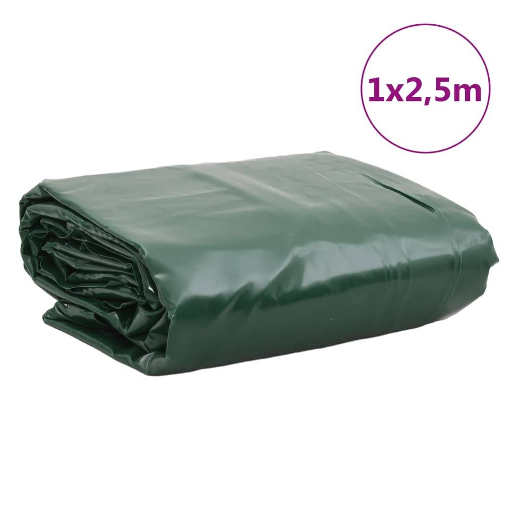 Maison Chic - Bâche de protection | Bâche vert 1x2,5 m 650 g/m² Maison Chic - Image 9