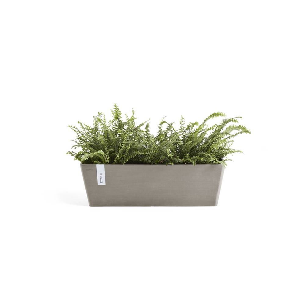 Ecopots - Pot Rectangulaire Bruges 45 Taupe - 45 x 17 x H. 17 cm - 9,7 L ECOPOTS - Image 1