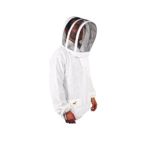Apicréa - Blouse d'apiculteur avec voile de protection M