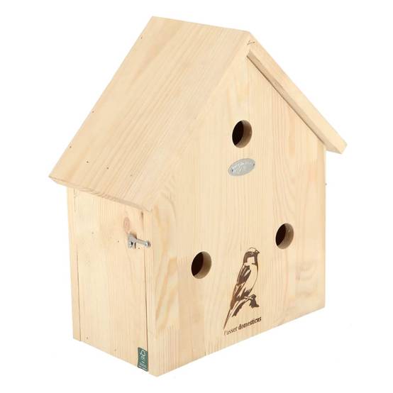 Esschert Design - Esschert Design - Nichoir pour moineaux en bois - Image 8