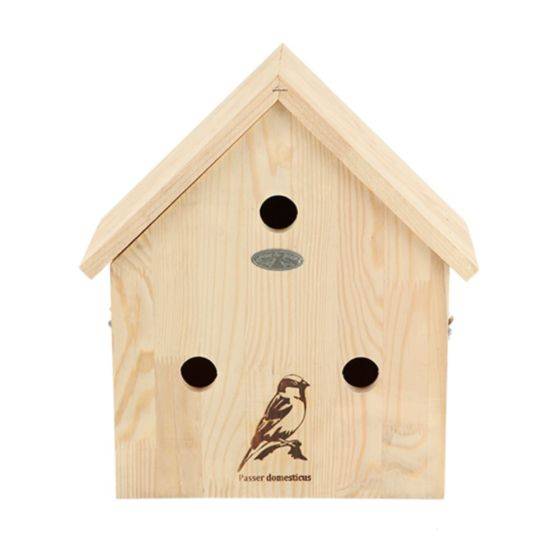 Esschert Design - Esschert Design - Nichoir pour moineaux en bois - Image 1