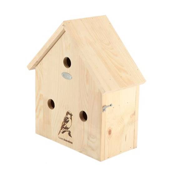 Esschert Design - Esschert Design - Nichoir pour moineaux en bois - Image 2