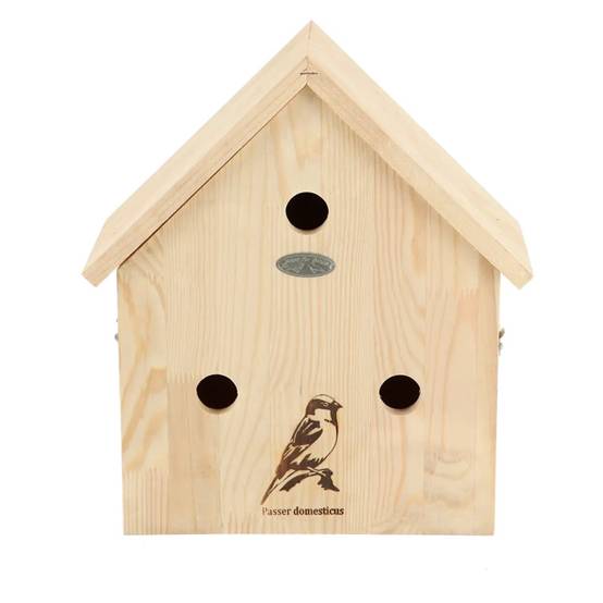Esschert Design - Esschert Design - Nichoir pour moineaux en bois - Image 9