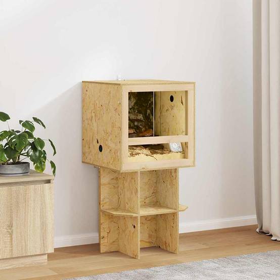 Vidaxl - Terrarium Marron 50 x 50 x 100 cm OSB vidaXL 3397887 - Image 1
